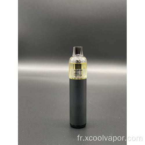 Bouteille rotative 8ML Vape jetable à grande réservoir visible